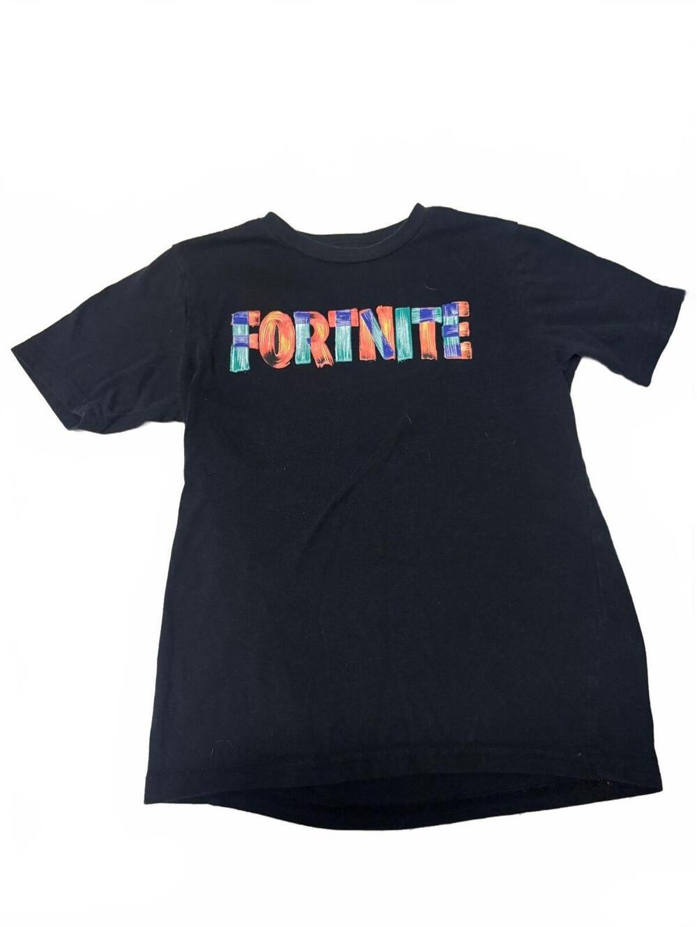 Fortnite Black Graphic T-Shirt, Size M
